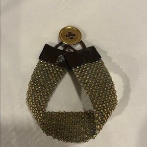 Gold Woven Bracelet